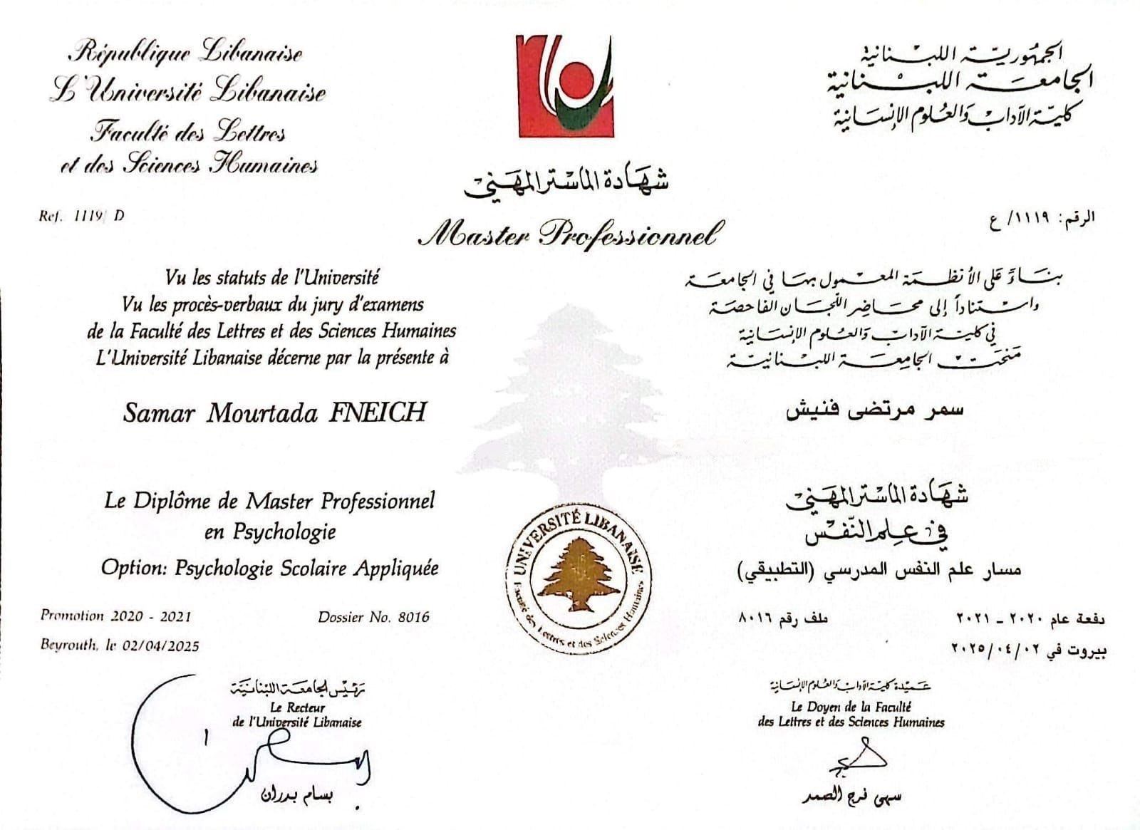 Licensed Clinical Psychologist